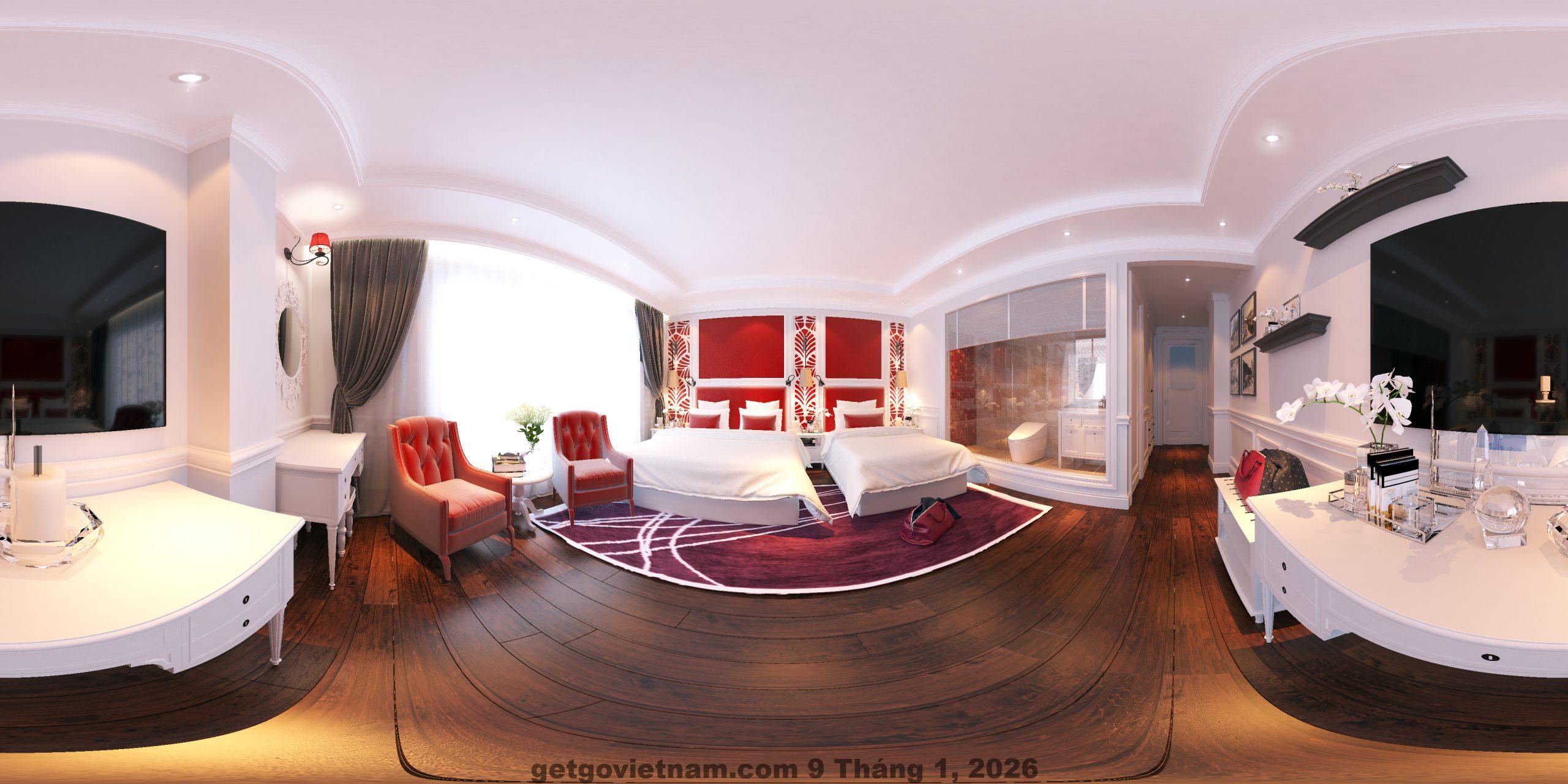 Mặt tiền Gem Premier Hotel & Spa nằm trong ngõ nhỏ Phố Cổ Hà Nội