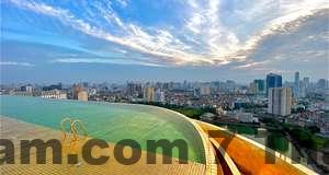 Không gian chung Apricot Hotel thể hiện phong cách boutique luxury