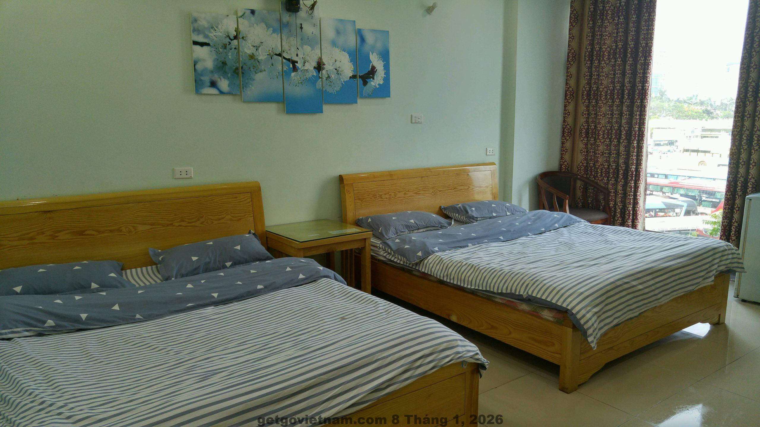 Mặt tiền An Phu 2 Hotel And Spa tại khu Mỹ Đình 2, Hà Nội