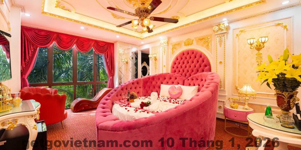 Khu vực lễ tân khách sạn Kings Villa với phong cách phục vụ thân thiện