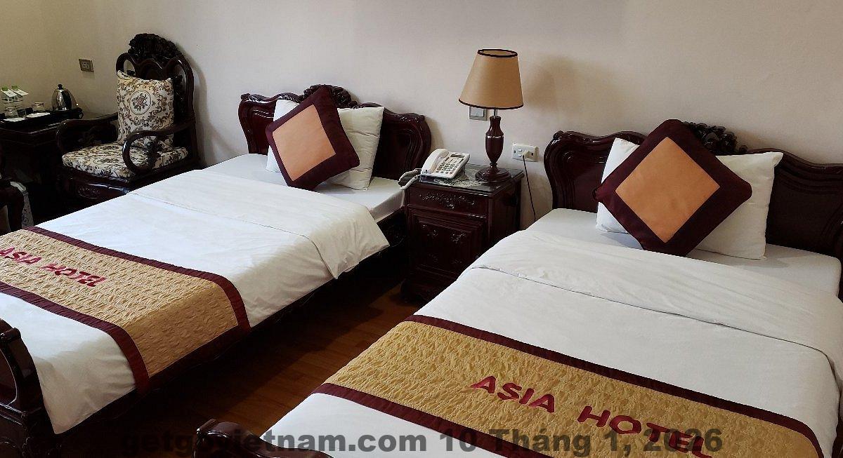Khu lễ tân Asia Hotel Hà Nội với phong cách phục vụ truyền thống