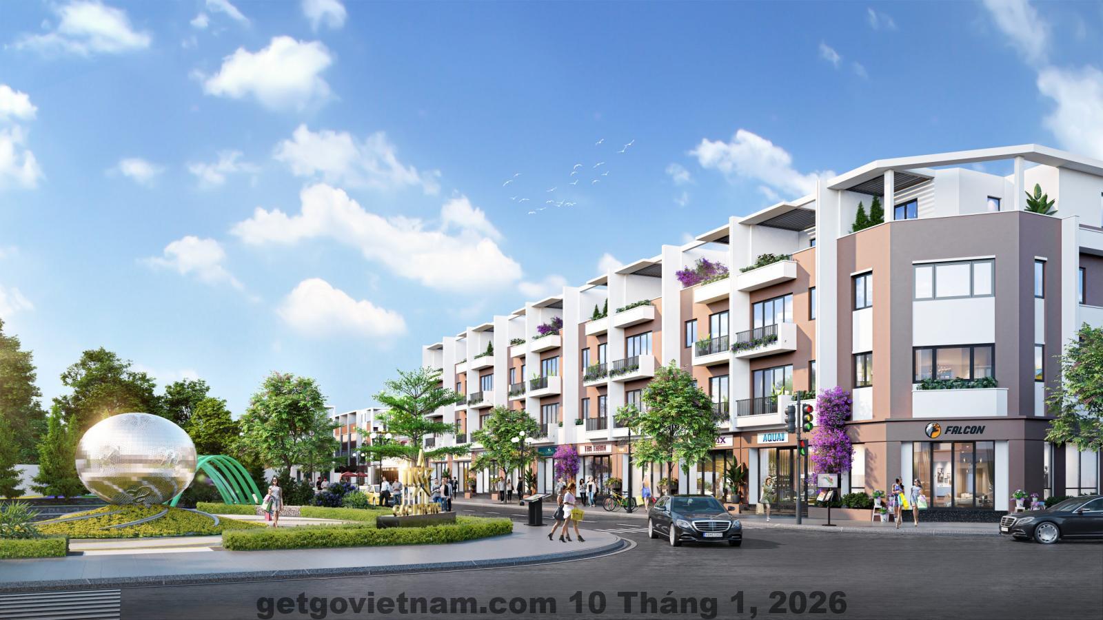 Khu shophouse TNR Star Center Cao Bằng với nhiều dịch vụ xung quanh