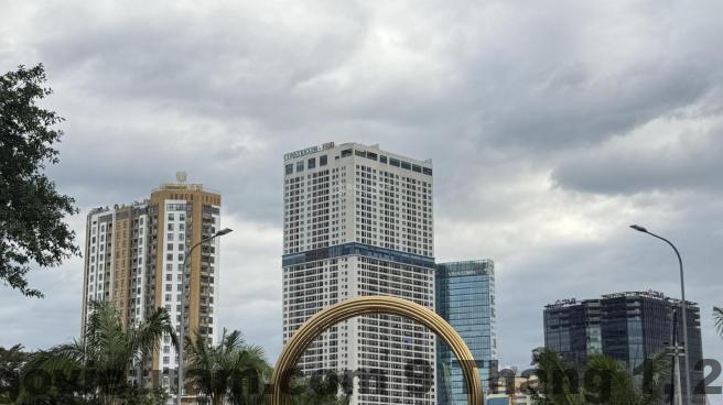 Sảnh khách sạn Ping Diamond thiết kế hiện đại, gọn gàng