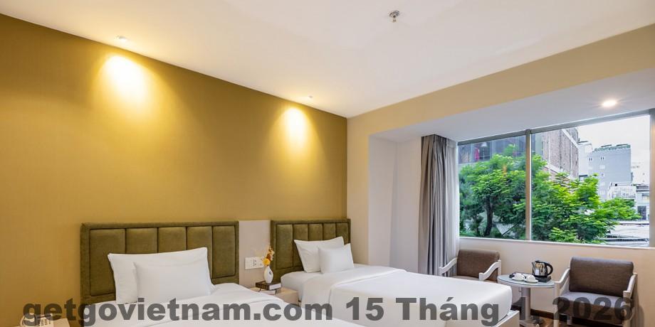 Món ăn sáng tại Khách Sạn Anh Anh Luxury Hotel