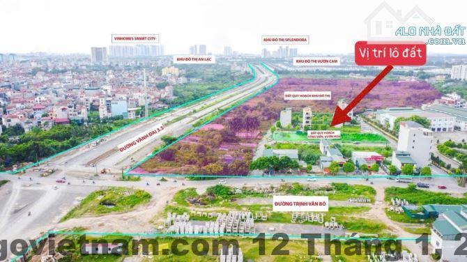 Khu đất dịch vụ Vân Canh nơi Grand Hotel tọa lạc