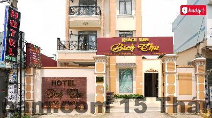 Phòng tiêu chuẩn tại Bích Thiện Hotel với nội thất cơ bản