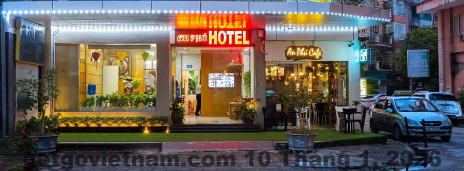 Phòng khách sạn với nội thất hiện đại