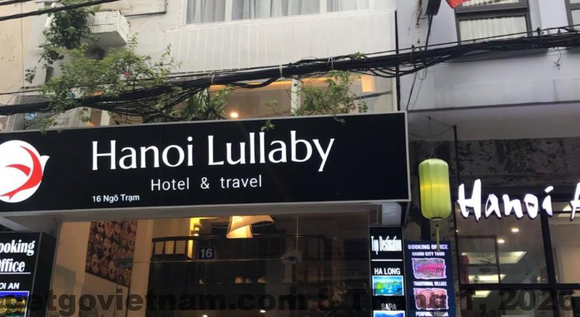 Phòng nghỉ Hanoi Lullaby Hotel thiết kế nhỏ gọn phong cách boutique cổ điển