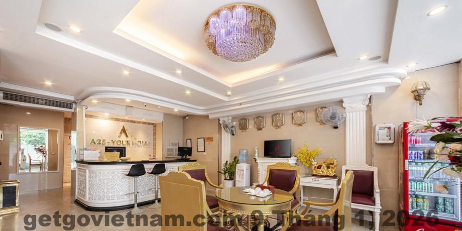 Ngõ 25 Dịch Vọng Hậu nơi khách sạn A25 tọa lạc, yên tĩnh và gần các trục đường lớn