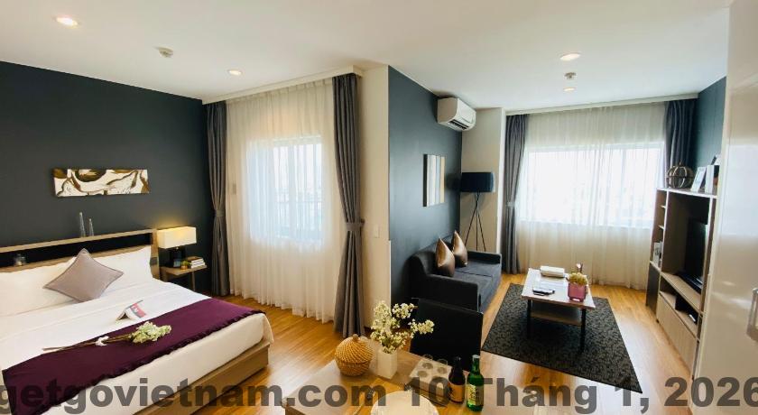 Roygent Parks Hanoi Review 2026: Serviced Residence chuẩn Nhật cho người ở dài ngày 7 Phòng gym tại Roygent Parks Hanoi với trang thiết bị cơ bản cho khách lưu trú dài ngày