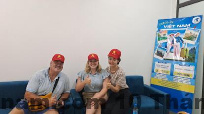 Khu vực sinh hoạt chung tại HT Airport Inn Nội Bài