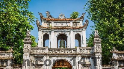 Vị trí khách sạn Thu Đo Vang Hotel nằm sát mặt đường Quốc lộ 6 Hà Đông