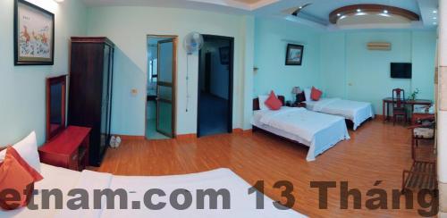 Các món ăn sáng truyền thống tại khách sạn Yen Nhi Ninh Bình.