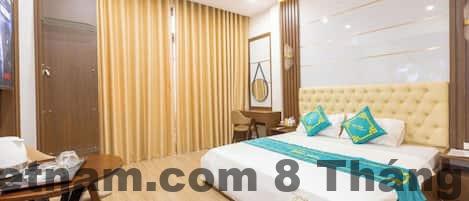 Phòng ngủ Galaxy Hotel Apartment Hà Nội