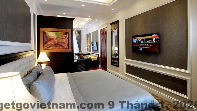 Phòng ngủ tiêu chuẩn tại Khách sạn New Era Hà Nội