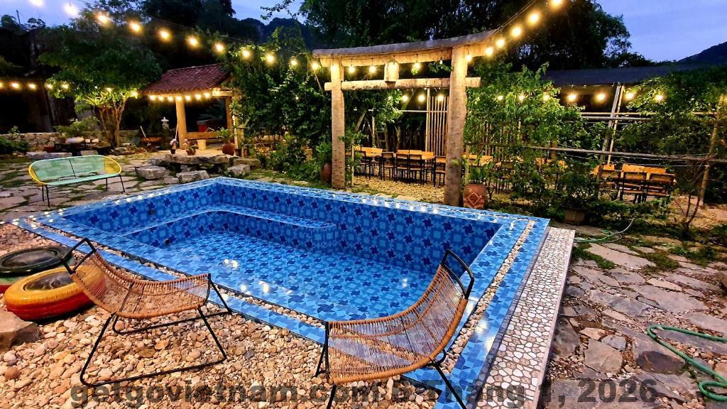 Không gian sinh hoạt chung tại Lotuz Hanoi Hostel