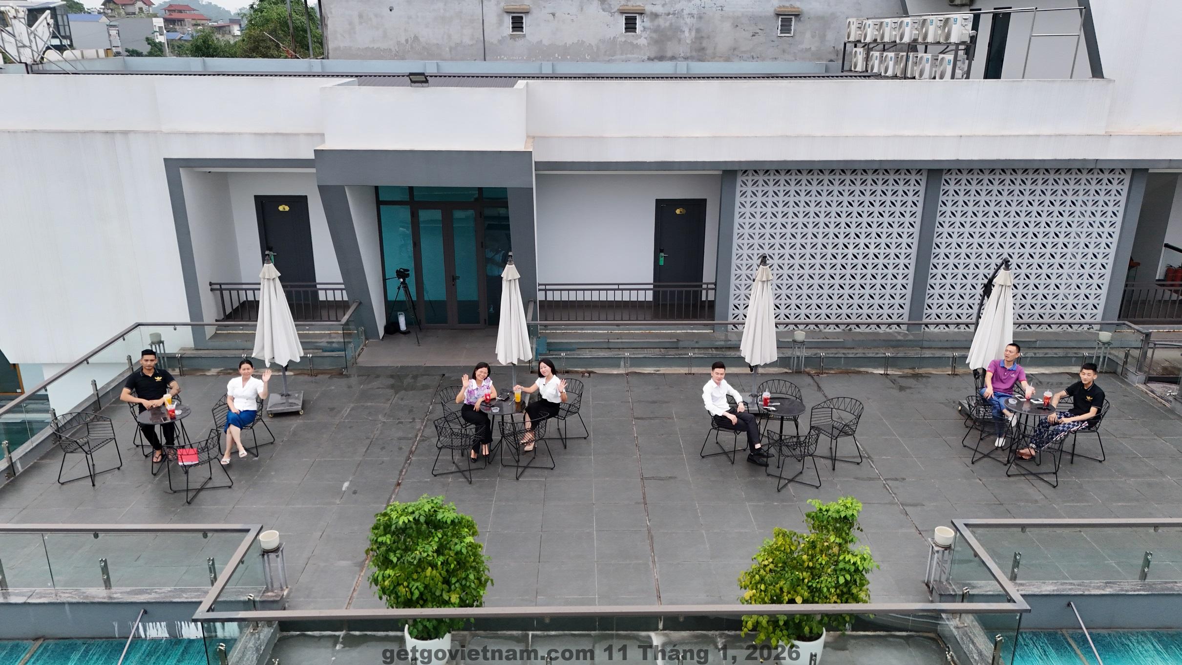 Mặt tiền Khách Sạn Hero Thái Nguyên tại Gia Sàng