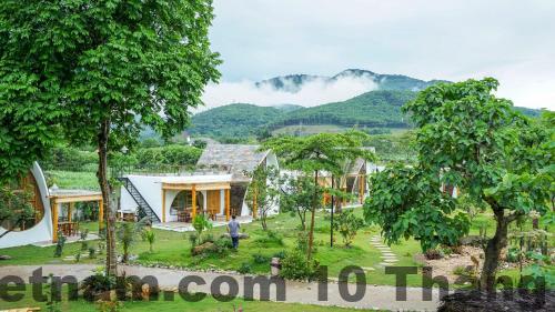 Phòng nghỉ mộc mạc tại Mận Homestay & Activities