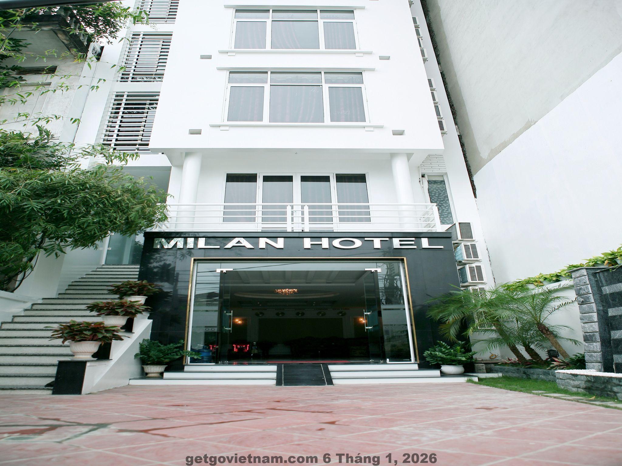 Milan Hotel Hanoi mặt tiền
