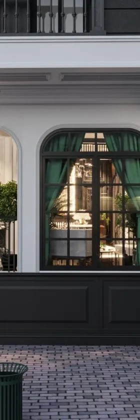 Nội thất phòng ngủ tại Xenia House Cao Bằng