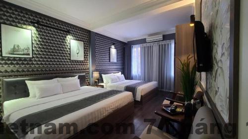 Khu vực spa nhỏ tại Lucky Central Hotel & Travel phục vụ massage cơ bản