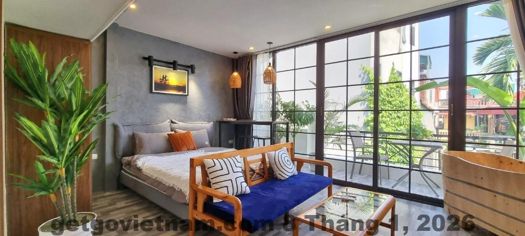 Phòng khách sạn Hoe Stay - phòng ốc sạch sẽ, tiện nghi đầy đủ