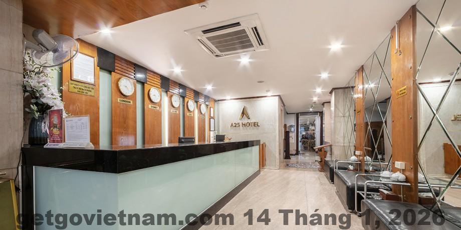 Khu vực lễ tân khách sạn Phương Minh Hải Phòng