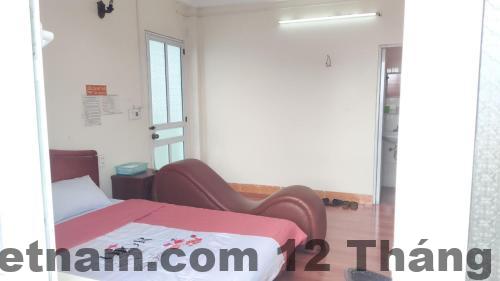 Phòng nghỉ tại Minh Vân Hotel, thiết kế đơn giản và tiện nghi đầy đủ