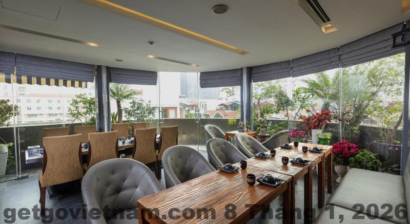 Bữa sáng tại Halo Hanoi Hotel, đa dạng nhưng chưa ngon miệng
