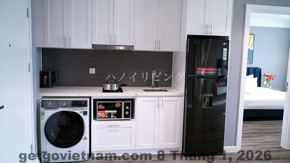 Phòng ngủ rộng rãi tại Lexington Westlake với thiết kế căn hộ