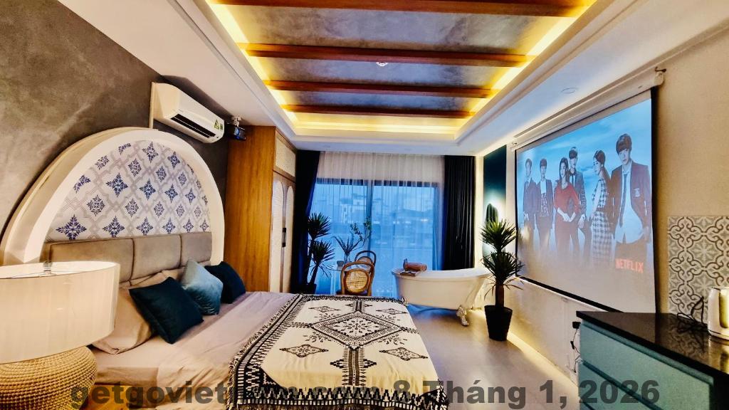 Tiện ích tại My Homestay: Không gian yên tĩnh, không có hồ bơi hay spa