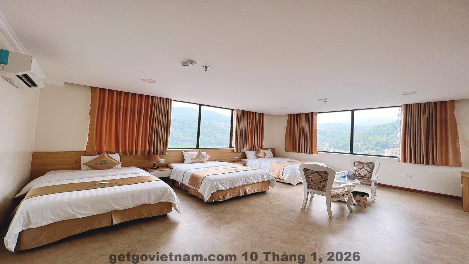 Nhân viên tại khách sạn Thien Son luôn tạo cảm giác thoải mái cho du khách.