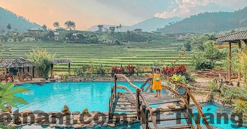 Khu suối khoáng nóng Trạm Tấu gần Heaven Hill Hotel & Hot Spring