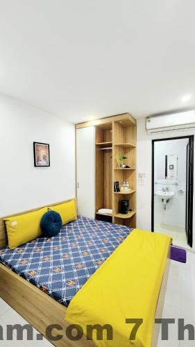 Khu vực bếp nhỏ tại Hanoi Cozy Homestay Long Biên không phục vụ buffet sáng