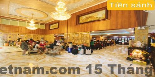 Phòng ngủ tiêu chuẩn tại Khách Sạn Phương Bình với nội thất cơ bản, giường đôi và điều hòa