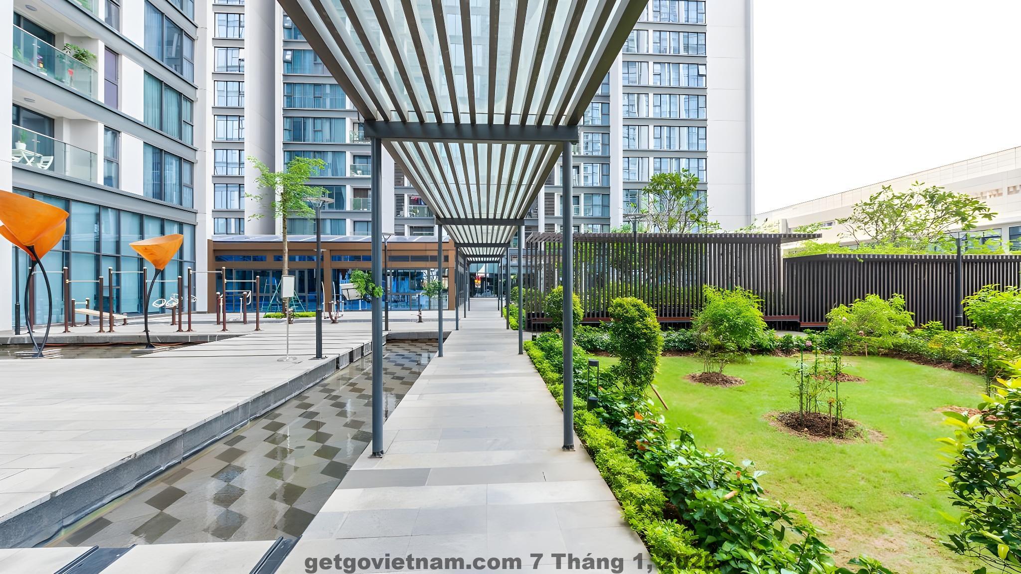 Khu lễ tân Vinhomes Metropolis