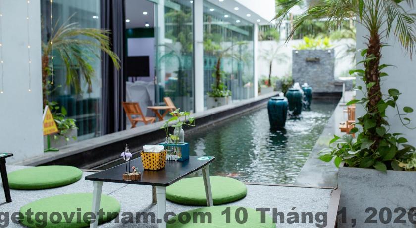 Khu vực sinh hoạt chung và hành lang BIG Lào Cai Hotel