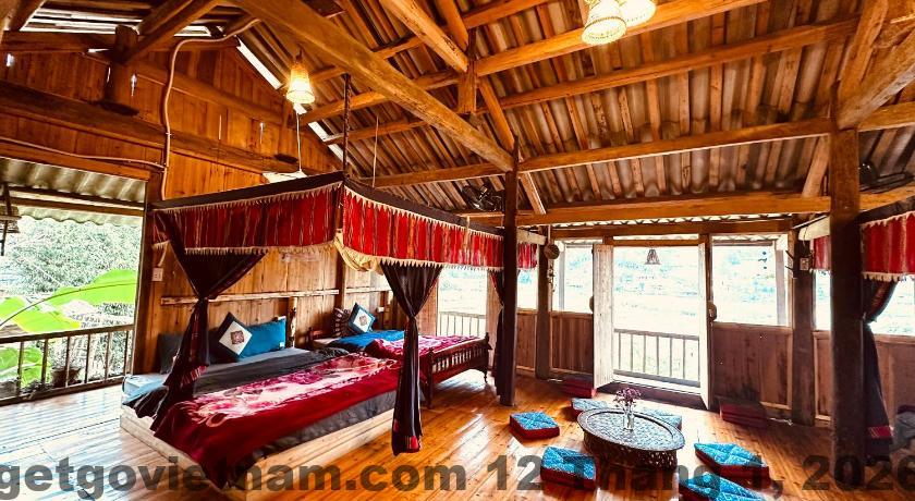 HMOOD LY HOTEL Bắc Hà review 2026: Ở tạm ổn hay nên cân nhắc? 8 Mặt tiền HMOOD LY HOTEL trên đường Ngọc Uyển, Bắc Hà