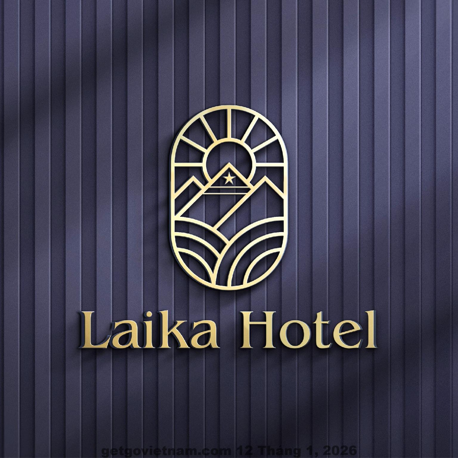 Không gian phòng ngủ tại Laika Hotel Sapa với nội thất đơn giản và gọn gàng