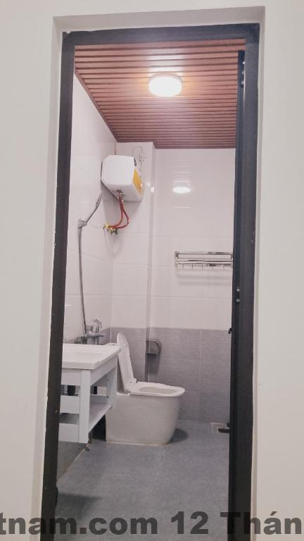 Phòng gym tại khách sạn An Vũ, trang bị đầy đủ thiết bị phục vụ nhu cầu thể dục thể thao của khách.