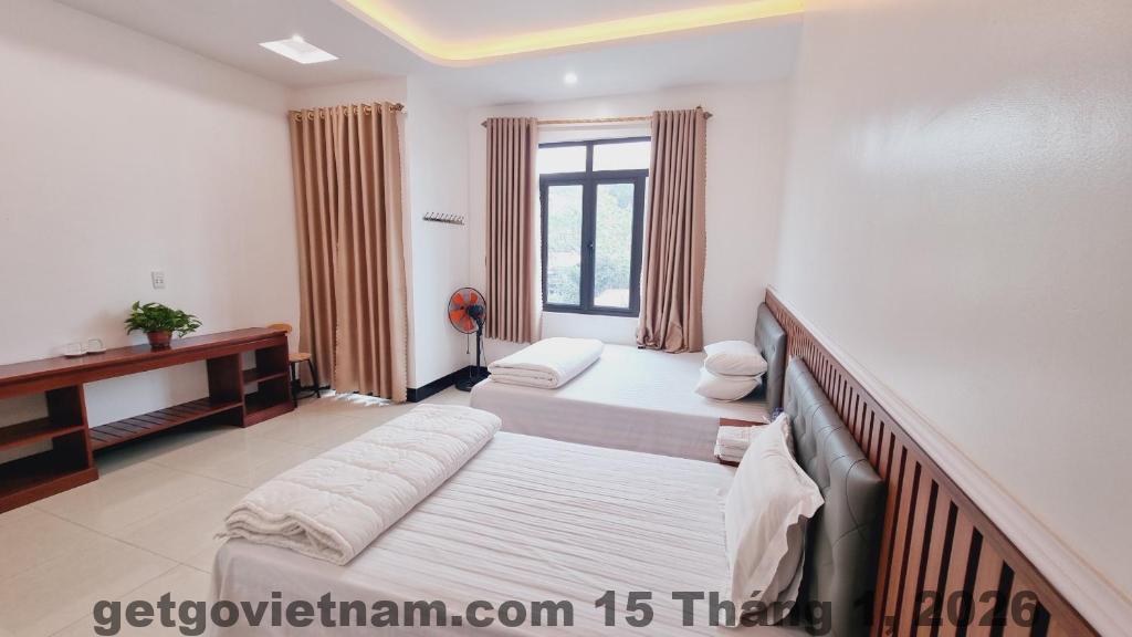 Bữa sáng tại khách sạn An Vũ với các món ăn đa dạng và đầy đủ dưỡng chất.