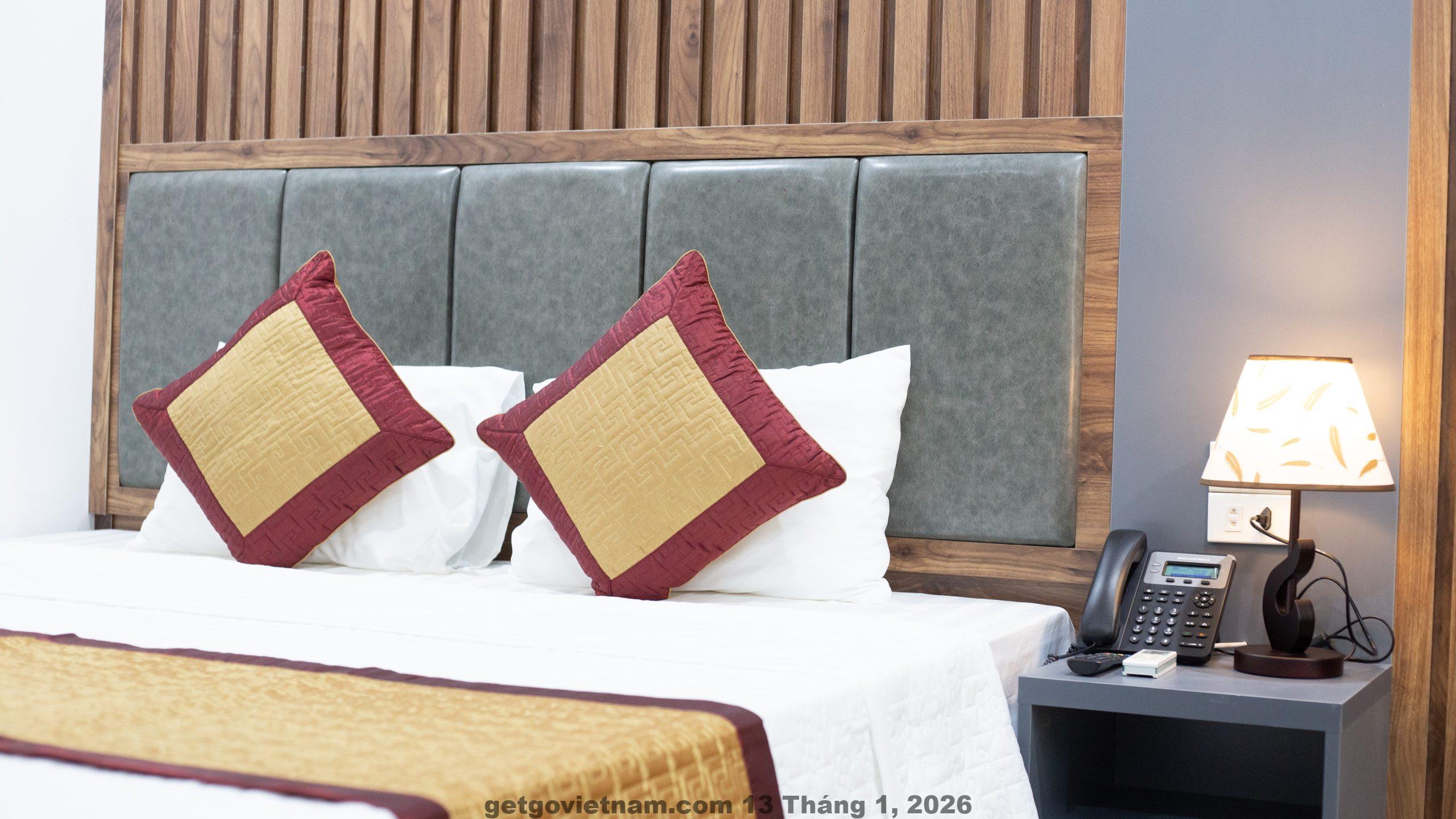 Bữa sáng tại Kiên Ngọc Hotel, các món ăn đa dạng, hợp khẩu vị