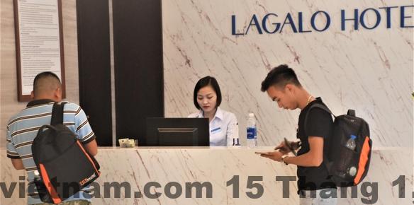 Phòng gym tại khách sạn Lagalo Hotel, đủ trang thiết bị cơ bản