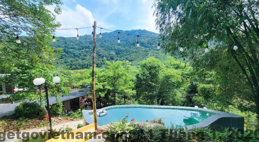 Không gian phòng khách sạn tầm trung tại Quốc Oai với nội thất cơ bản