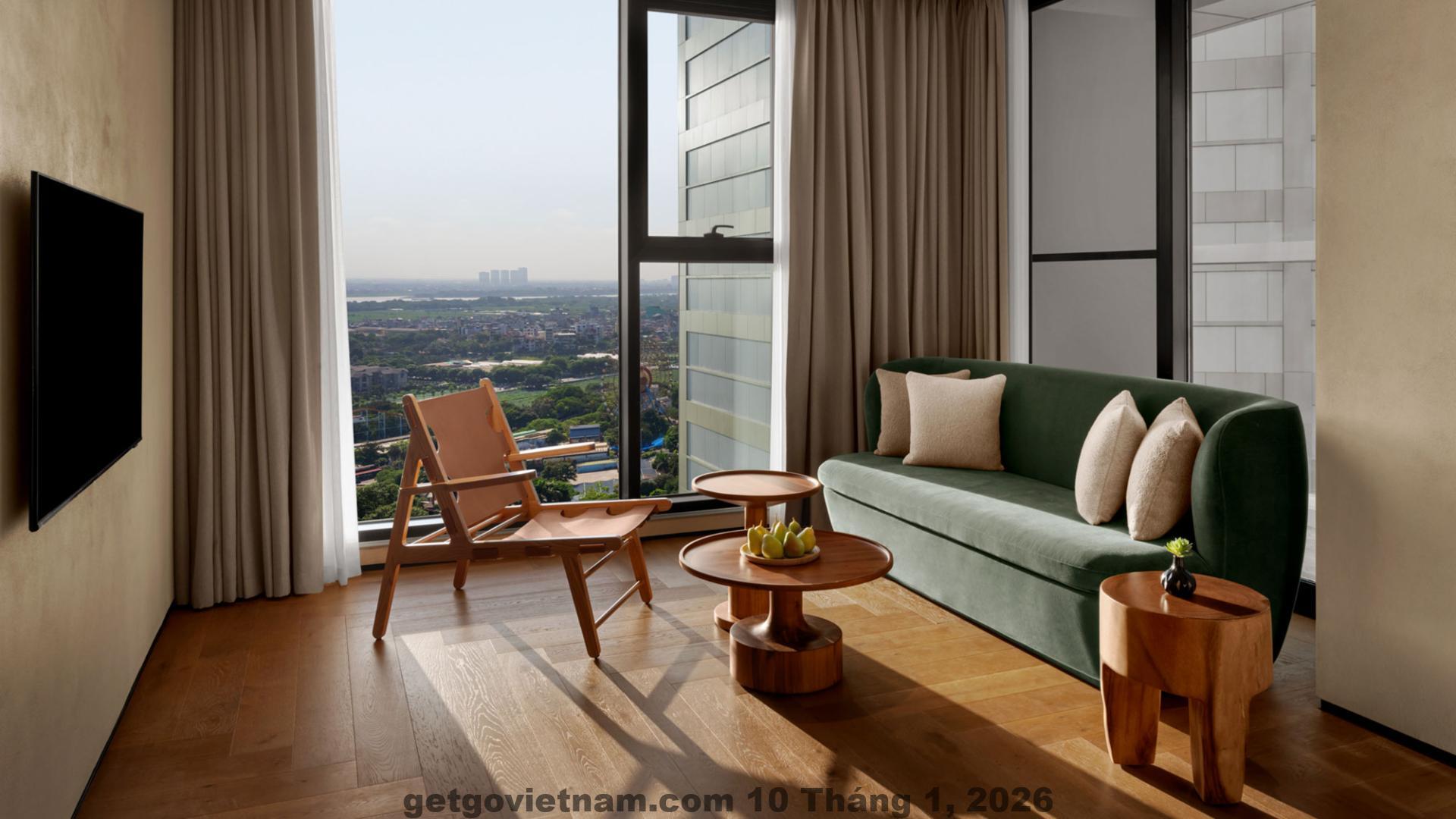 Không gian tổng thể khách sạn L7 West Lake Hanoi by Lotte mang phong cách lifestyle hotel