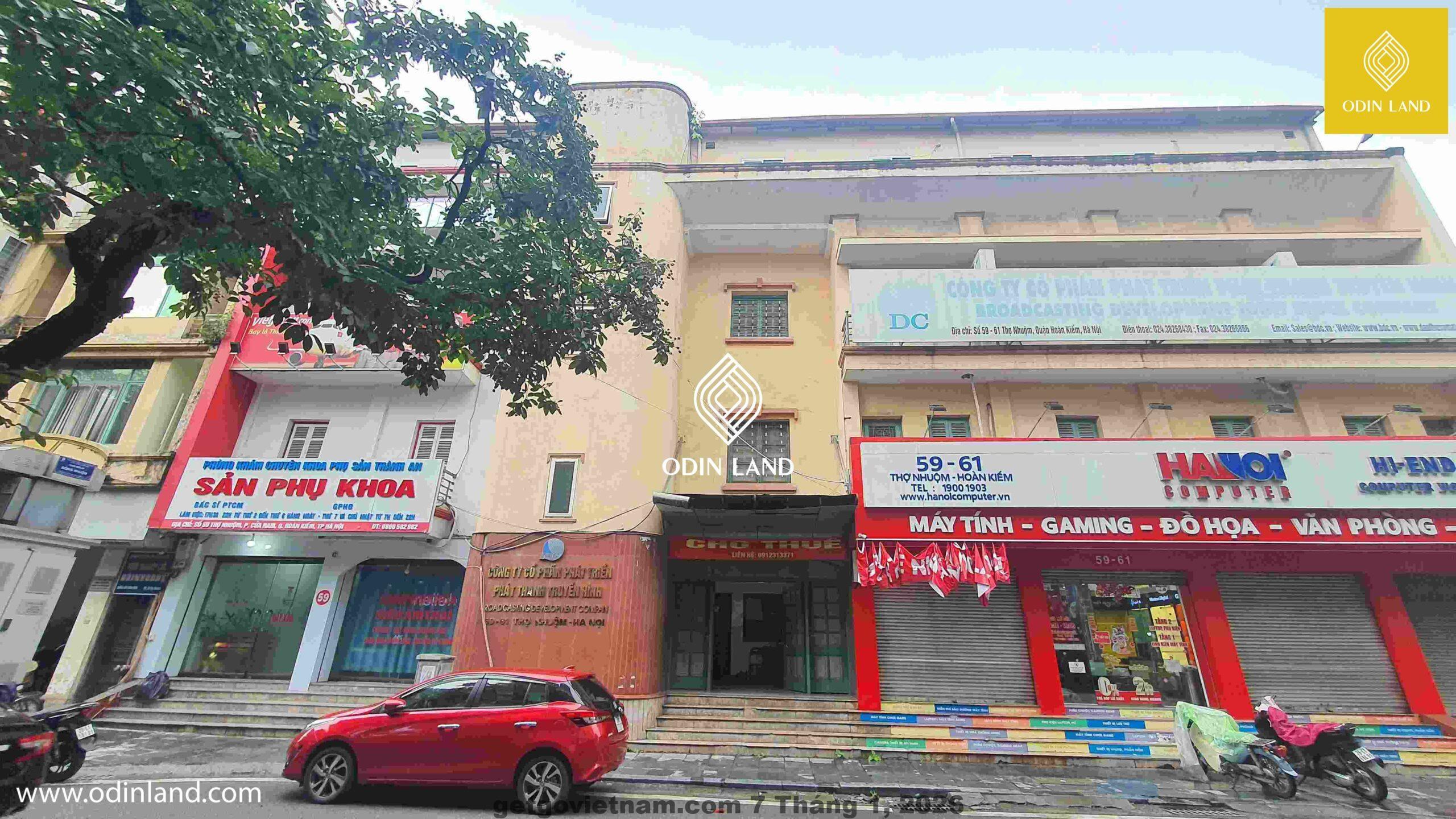 Khu phố Thợ Nhuộm – Trần Hưng Đạo với không gian yên tĩnh, ít hàng quán du lịch, phù hợp khách công tác