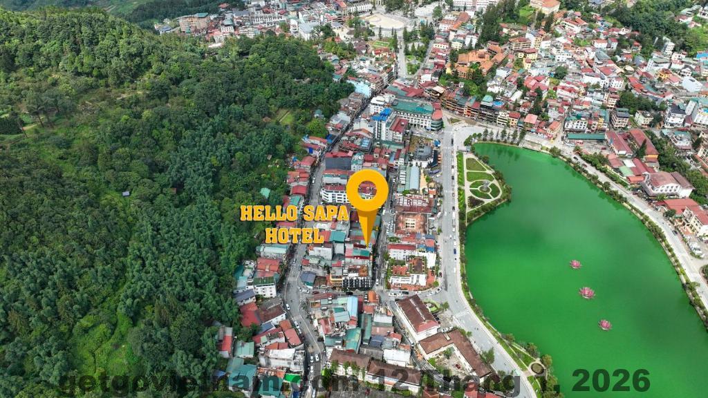 Không gian chung tại Heart of Sapa Hotel phục vụ nhu cầu cơ bản của khách lưu trú