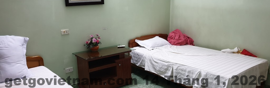 Khu vực lễ tân khách sạn quy mô nhỏ tại Phù Yên Sơn La