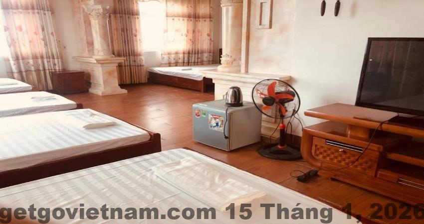 Nhà vệ sinh khép kín trong phòng BÌNH AN Hotel Sóc Sơn