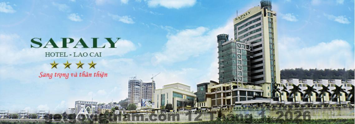 Hồ bơi tại khách sạn Sapaly Lào Cai với không gian thư giãn